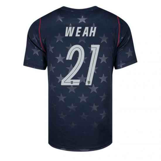 USA 2026 FIFA World Cup Soccer Star Stadium Jersey Set ( Have Shorts ) Timothy Weah #21